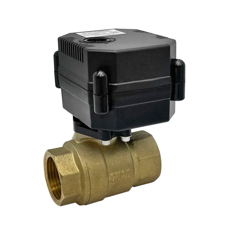 Brass Electric Ball Valve 12V 24V 3 Wire Motorized Ball Valve Manufacturer OEM ODM