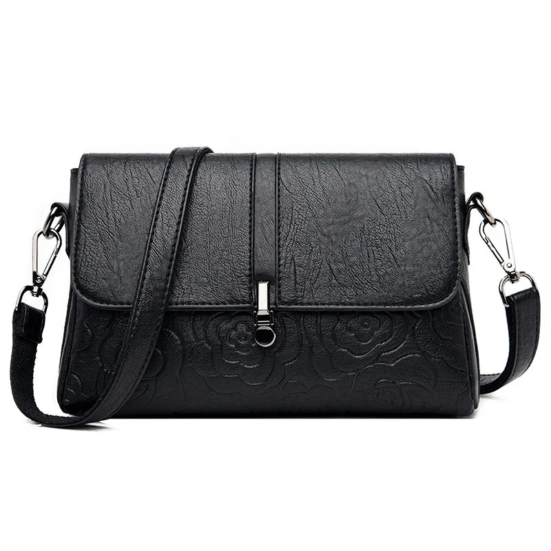 Women PU Leather Luxury Handbag Messenger Fashion Shoulder Crossbody Bag Ladies Designer Classic Purse Handbag