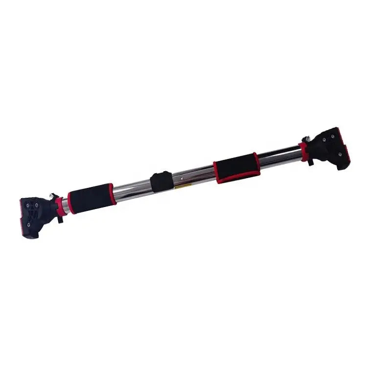 NJ Home Equipment Adjustable Door No Screws Self-locking Horizontal Bar Horizontal Pull up Bar With Foam Grip Door Gym
