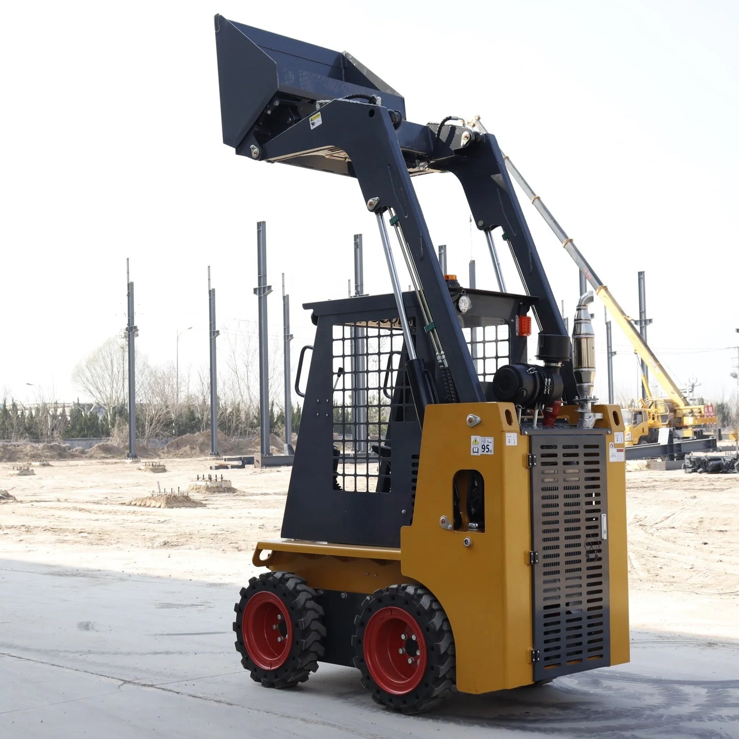 Compact Skid Steer Loader for Sale with Cab for Sale
