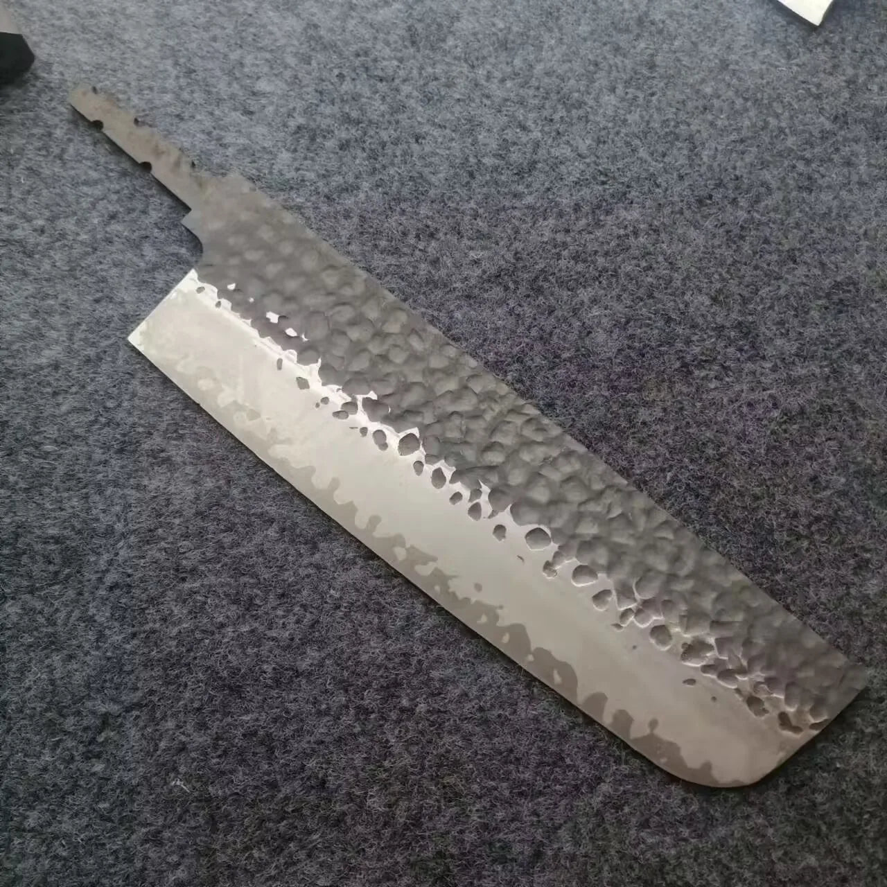 DB06 Wholesale Japanese Style Professional Damascus Steel Kitchen Knife Blades Partial Tang Hammer Texture Nakiri Knife Yanag