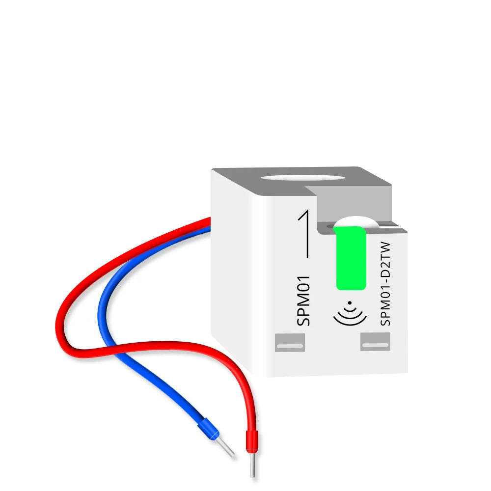 Zemismart Tuya Zigbee Mini Energy Monitor Sensor 63A Electric Measure Zigbee2mqtt Home Assistant App Control Office Use