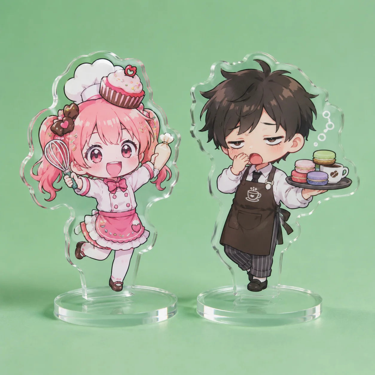 Custom Yuanshen Bracket Acrylic Cartoon Anime Characters Acrylic Bracket Asian Desktop Display Stand Decoration Collection