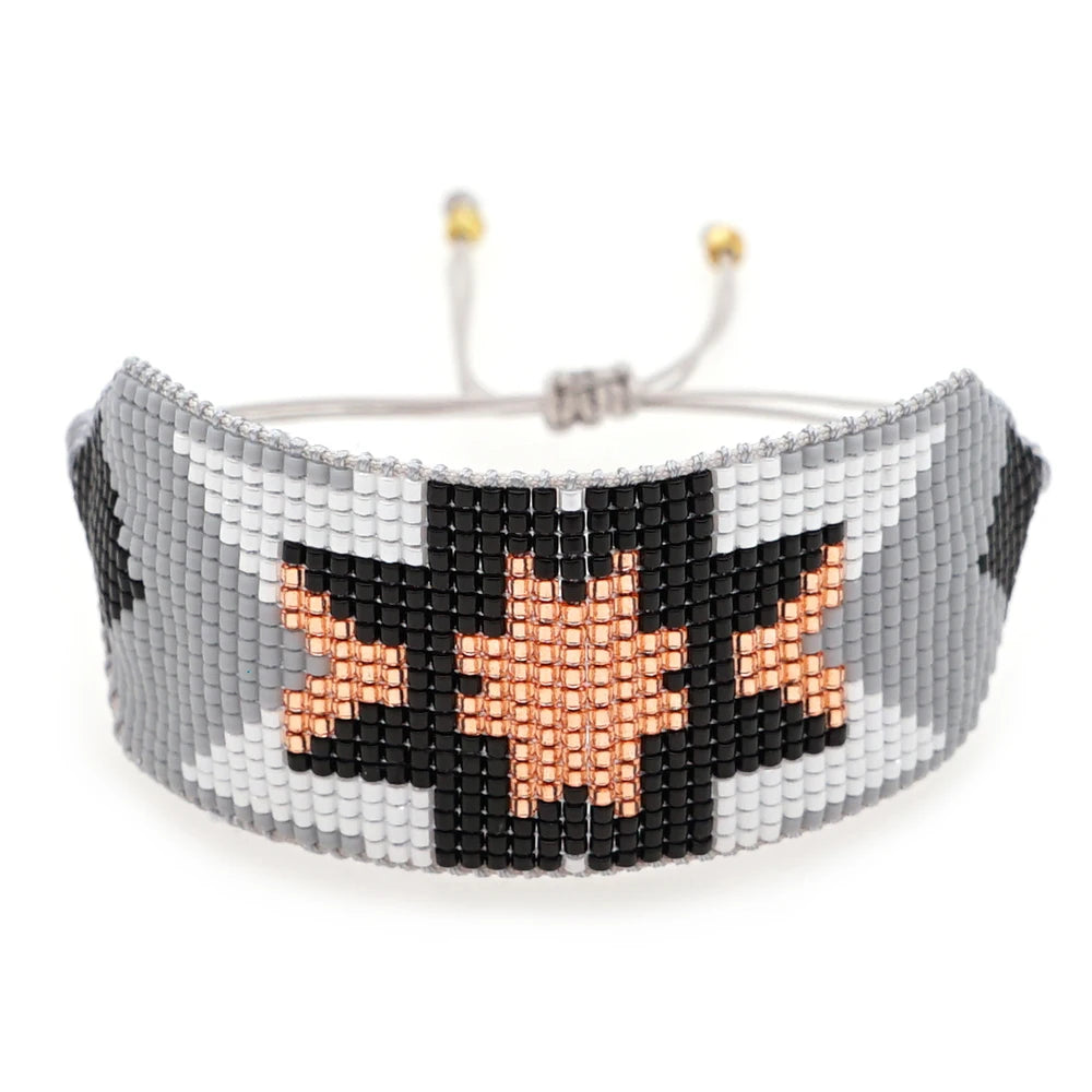 Go2boho MIYUKI Bracelet Boho Jewelry Bracelets Women Pulseras Mujer Moda 2022 Armband Star Pattern Insta Fashion Gift Adjusta