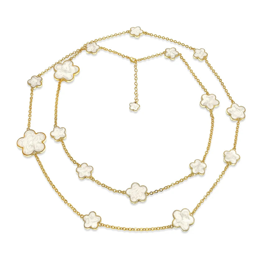 White Mother of Pearl Chain Bracelet 925 Silver Sterling Bracelets Gold Chain Bracelet Adjustable Jewelry Gifts