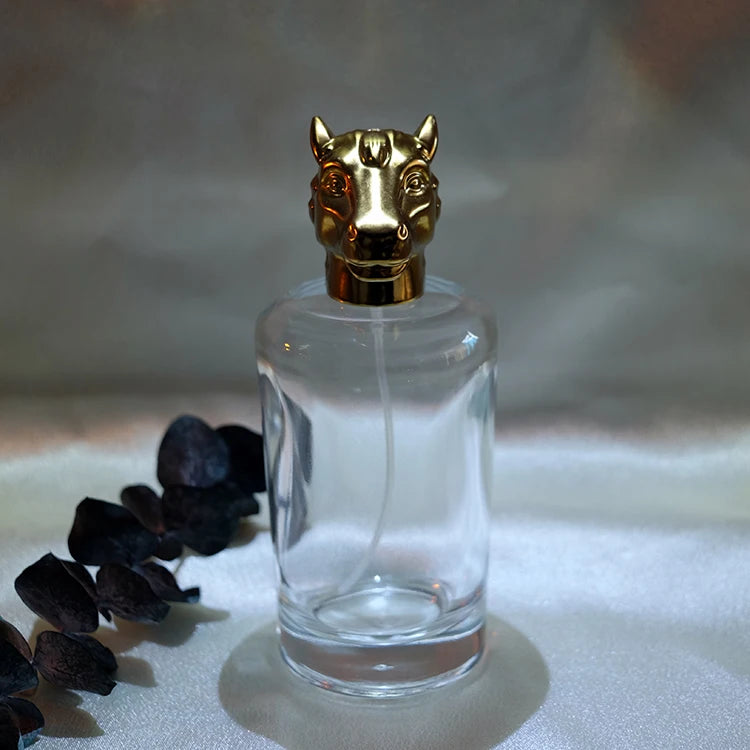 30 ~ 100 ml Ox Sheep Dragon Shaped Round Perfume Bottle