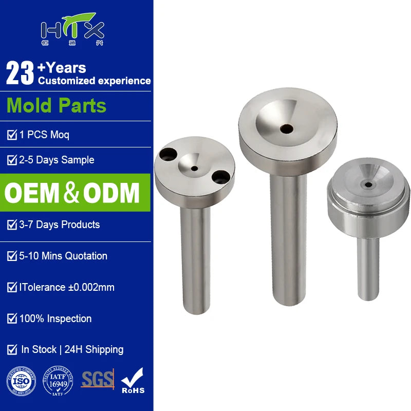 Insert Laser Sprue Round Tunnel Injection Contourable Yeah Printing Bushing Heated Sprue Bushing