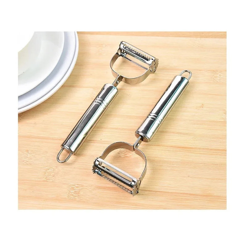 Paring Knife Paring Knife Stainless Steel Household Multifunctional Fruit Vegetable Melon Potato Peeling and Grating Tool