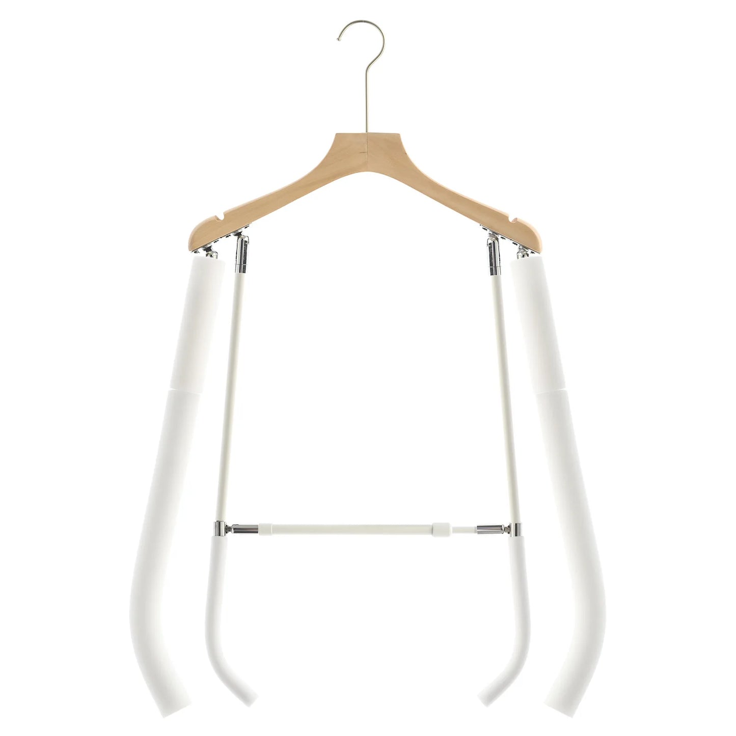 Metal Body Shape Clothing Display Hangers With Adjustable Fashionable Dress Form