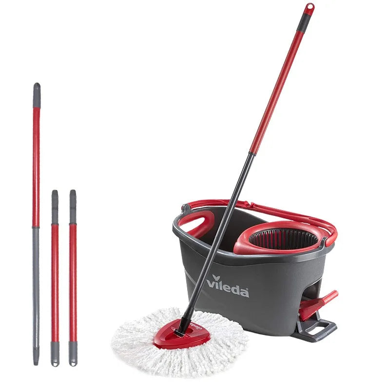 Factory Manufacture Household Appliance Replacement Accessories FloorCleaning Mop Iron Handle Microfiber Spin for Vlieda O-ce