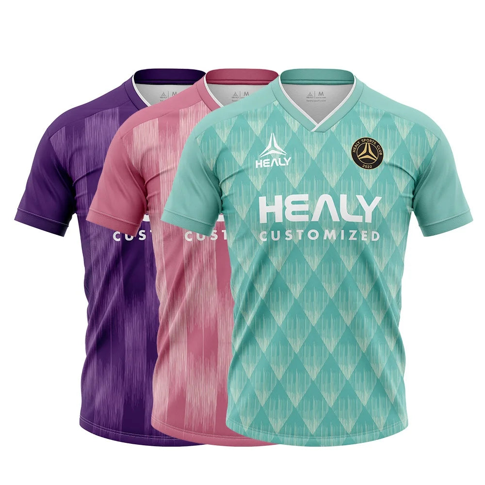 Custom Sublimation Polyester Mens Slim Fit Football t Shirt Heat Transfer Designs for t Shirts