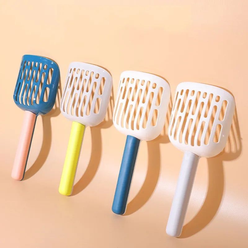 Plastic Pet Cat Poop Scoop Cleaning Shovel Wholesale Cat Litter Shovel