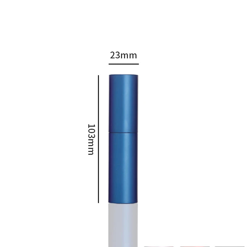 Hot Selling Twist up 10ml Perfume Oil Bottle Travel Size Mini Aluminum Atomizer Spray Perfume Bottle in Stock for Quick Deliv