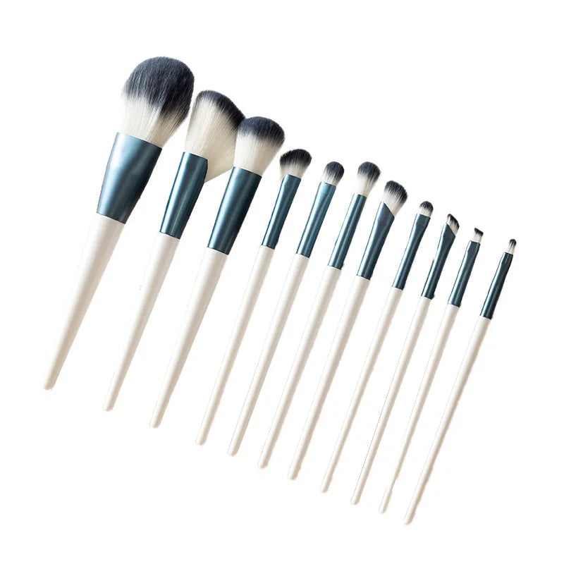 11pcs Makeup Brush Set Complete Set Loose Powder Brush Highlighting Brush Beauty Tool
