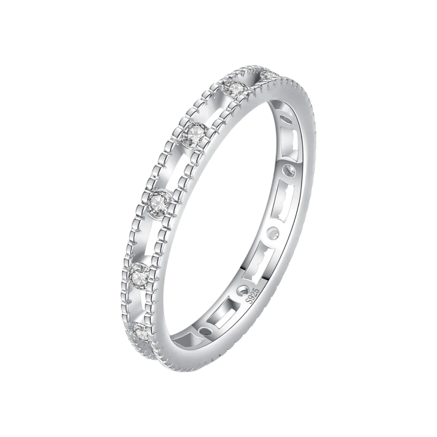 Ada Jewelry Joyas De Plata 925 Por Mayor Lady 100% Real Sterling Silver Bulk Band Rings