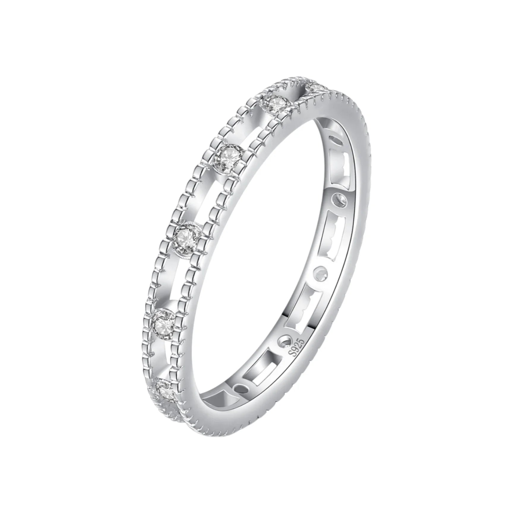 Ada Jewelry Joyas De Plata 925 Por Mayor Lady 100% Real Sterling Silver Bulk Band Rings