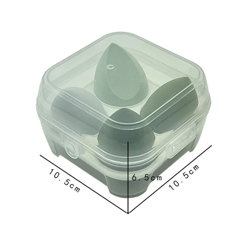 Makeup Sponge Powder Puff Dry and Wet Combined Beauty Cosmetic Ball Foundation Powder Puff Bevel Cut Make up Sponge Tools