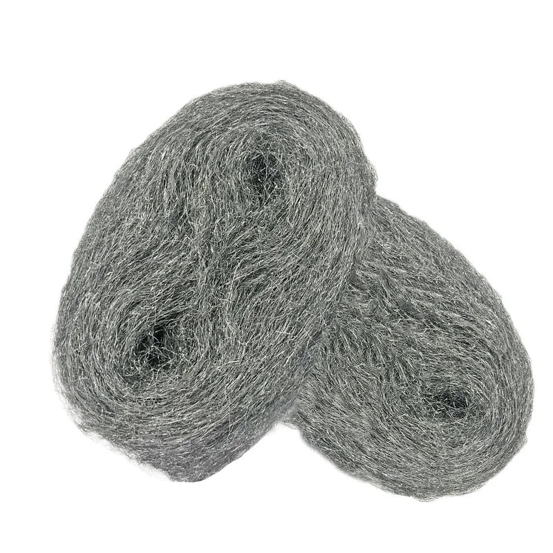 Steel Wools Wire Fill Fabric Gap Blocker Portable Steel Wire Wool Furniture Hardware Polishing Cleaning Remover Non Crumble