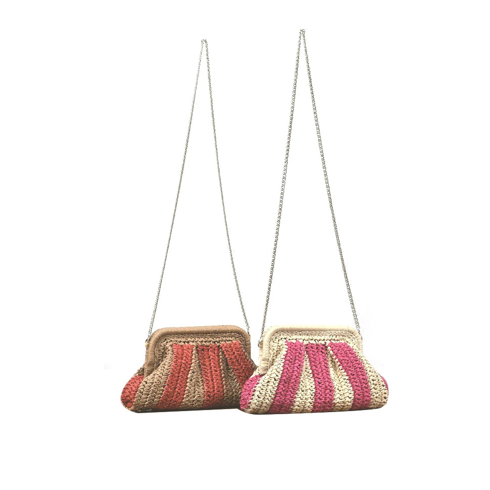 Women Summer Clutch Bag Raffia Beach Crossbody Bag Handbags Women's Bags