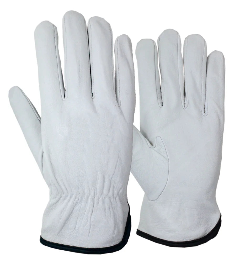 Industrial Premium Pigskin Working Safety Protective Driving Gloves Comfortable Soft Sided Unisex Leather Driver Gloves