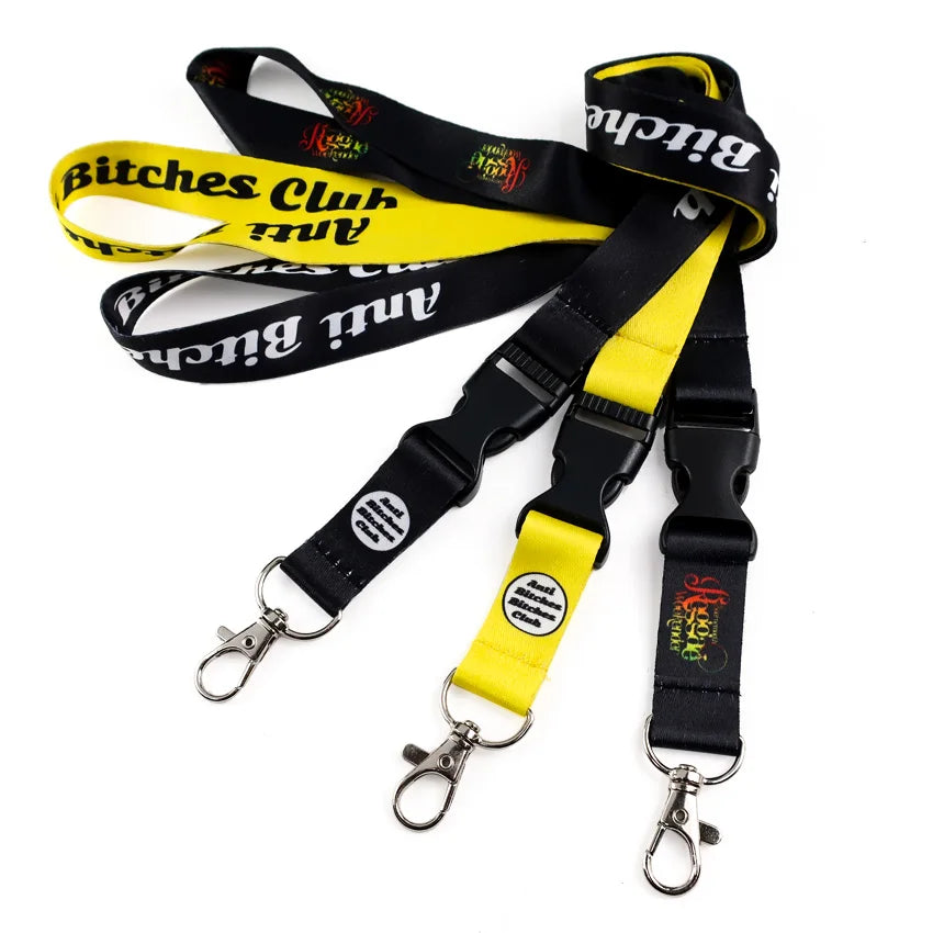 Best Price Digital Printing Cloth Sustainable Safety Clip Breakaway Lanyards for Lanyard