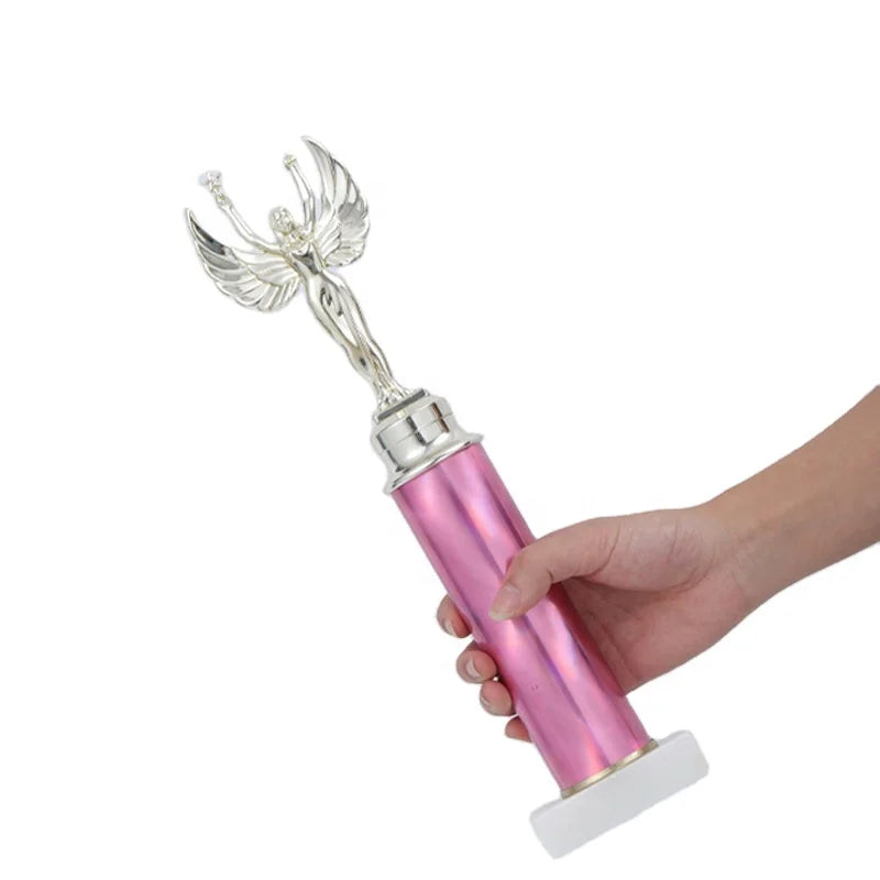 EU Cheap Acrylic Awards for Ballet Sports Dancing Event Awards Acrylic Column Trophy