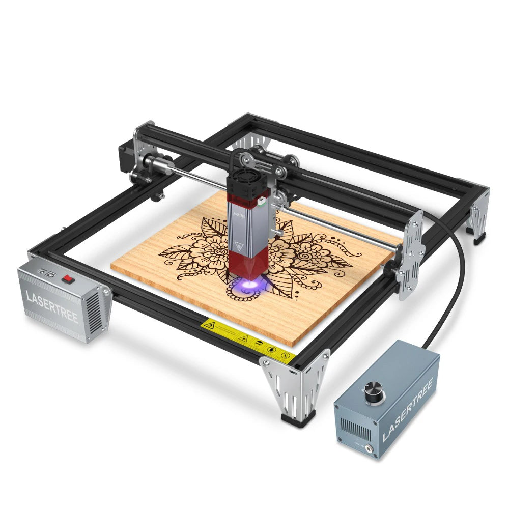 LASER TREE K1 MINI Portable 10W 3030 Laser Engraver with Air Assist Fast Diode Lazer Engraving Machine for Wood Leather DIY T