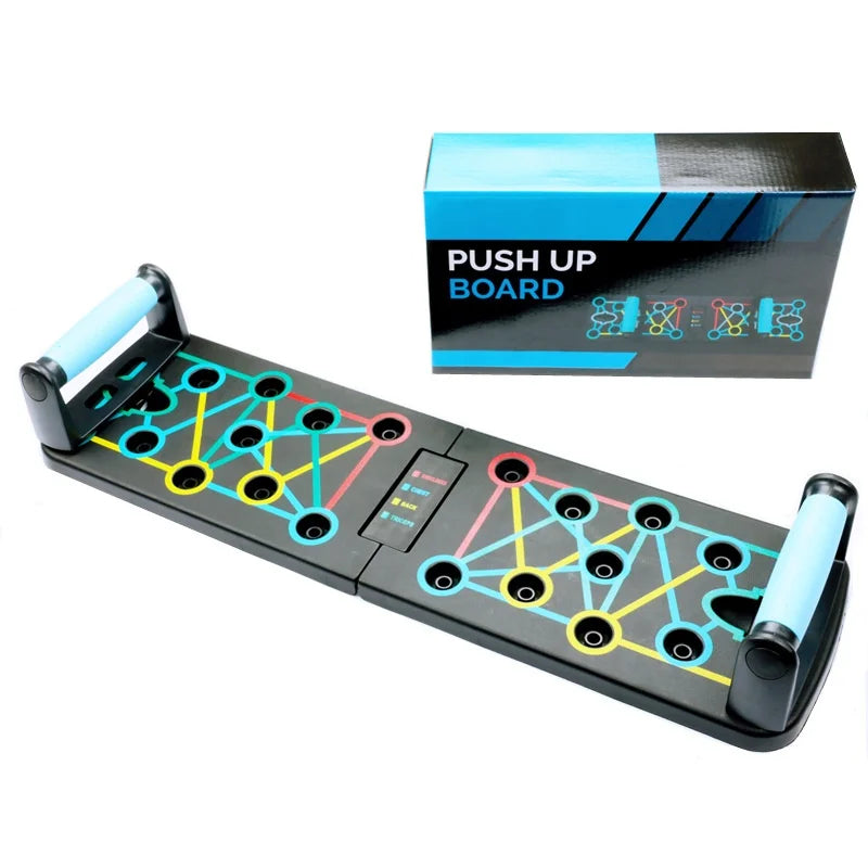 Multi-function Portable Folding Push-up Board Men's Fitness Equipment Home Chest Muscle Trainer Exercise Support