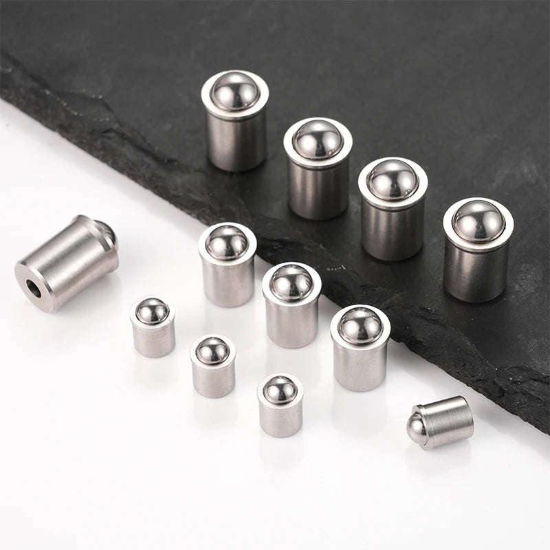 3mm to 12mm Factory Outlet Ball Press Fit Plungers Stainless Steel Spring Plungers Positioning Bobble Beads Plungers