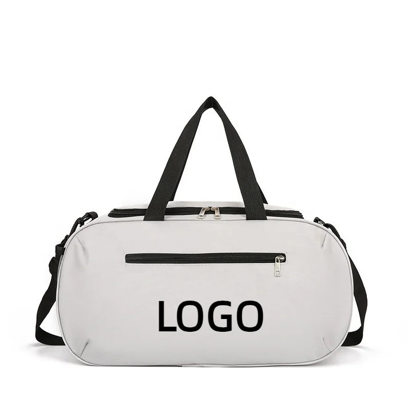Wholesale Custom Print Fashion Duffle Bag Trending Designer Waterproof Portable Polyester Luggage Gym Sport Travel Bag