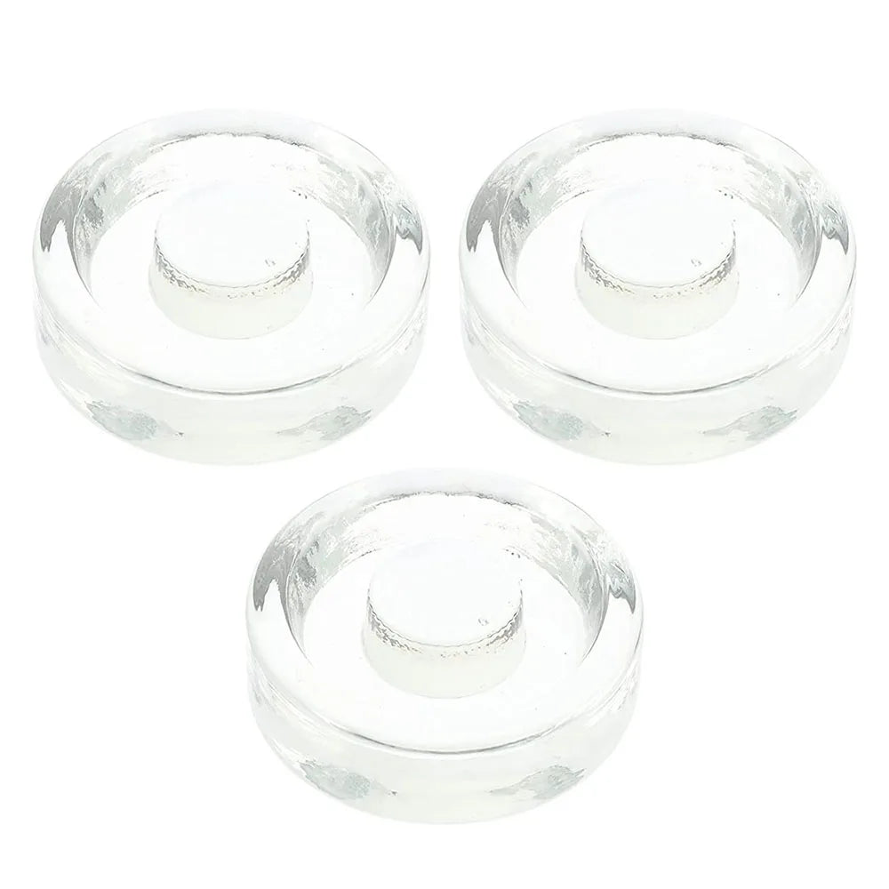 Smart Lids Clear Fermentation Kit Non-Refillable Glass Fermenting Weights Easy Grip Handles for Wide Mouth Mason Jars 100pcs