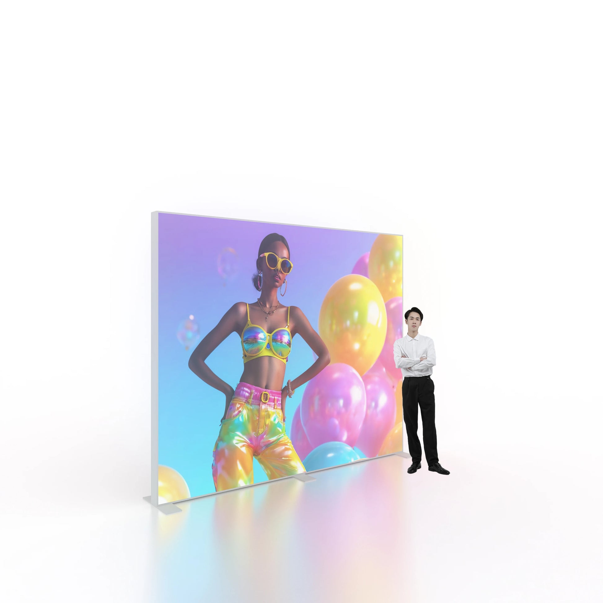 Agent Wanted Exhibition Stands Lighting Boxes for Advertising Exhibition Booth Portable Illuminated Seg Portable Lightbox
