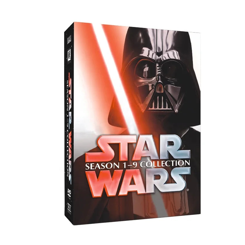 Manufacturer DVD BOXED SETS MOVIES TV Show Film Disk Duplication Printing Factory Star Wars Season 1-9 Customized Region 1 2 