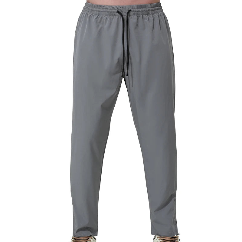 Customized Premium Sweatpants Elastic Ankles Polyester Spandex Plus Size Trousers Solid Gym Track Running Sports Pant for Men