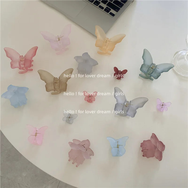 INS Mini Size 2.5cm 4 cm 6 cm Acetate Hair Claw for Girl Accessoires Pour Cheveux Factory Price Cellulose Acetate Hair Claw C
