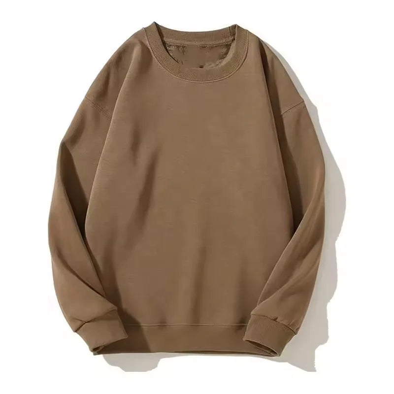 Customized Winter Men's Fleece Sweatshirt New Style 100% Cotton Hooded Collar Fashionable Hoodies