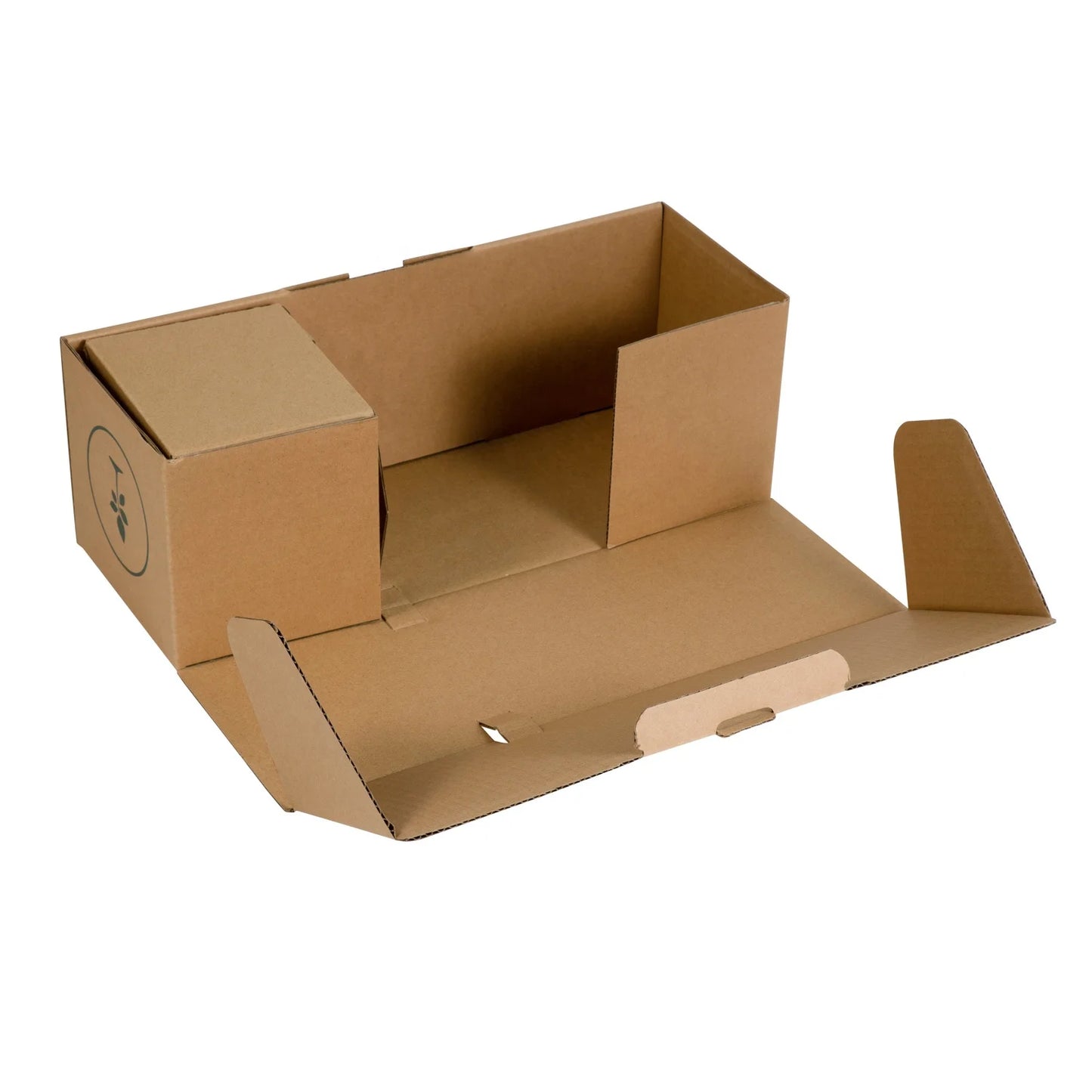 Custom Cardboard Shipping Packaging Boxes Potted Live Natural Plant Corrugated Paper Box Packaging for Plant