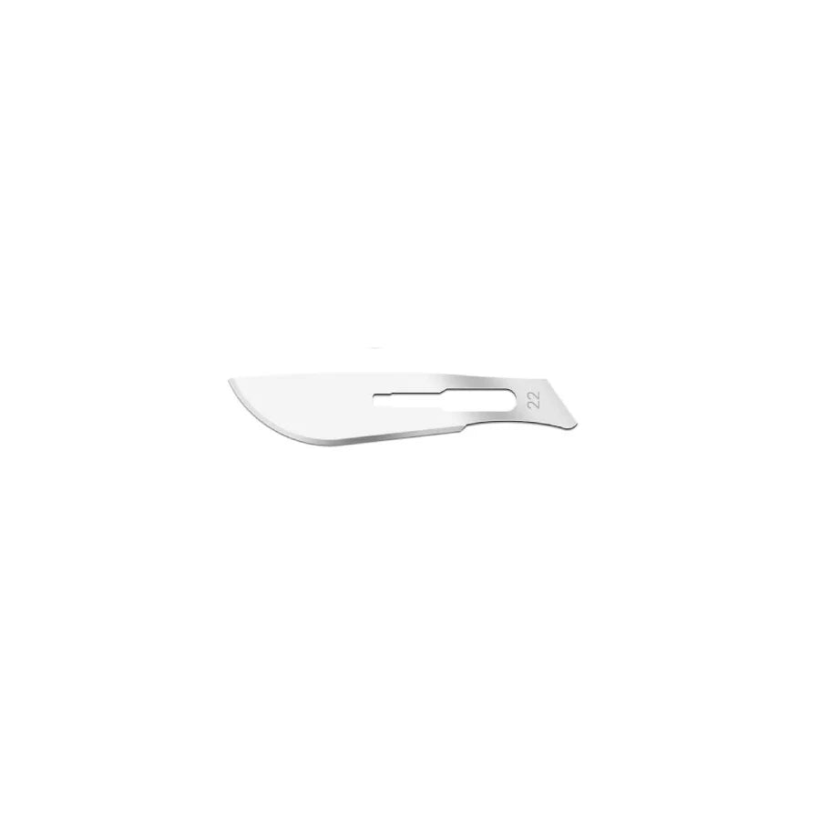 Sterile Surgical Blade #22 Disposable Pediatric Scalpels ISO Certified Ultra-Fine Edge for Neonatal Surgeries