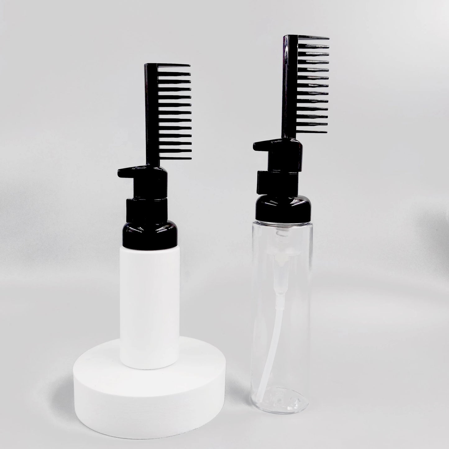 Factory Supply 30mm Liquid Soap Comb Foam Pump Head 30mm Foam Pump Bottle With Comb for Pet Cleaning Body Washing
