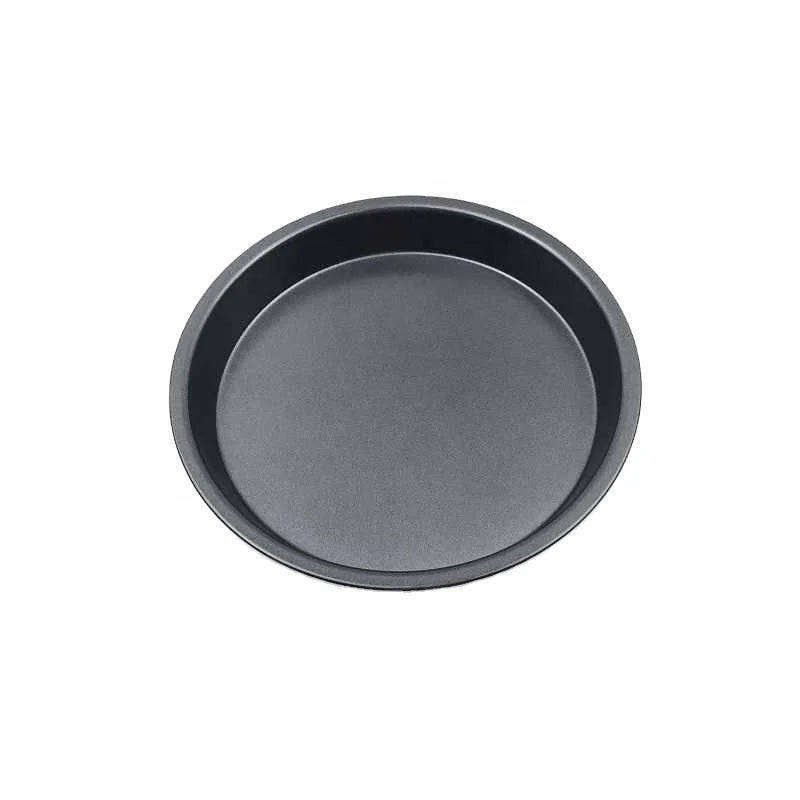 Spot Thickened Non-stick Carbon Steel Pizza Pan for Oven Use Non-stick Pizza Pie Baking Tray Baking Moulds Graphic Baking Tra
