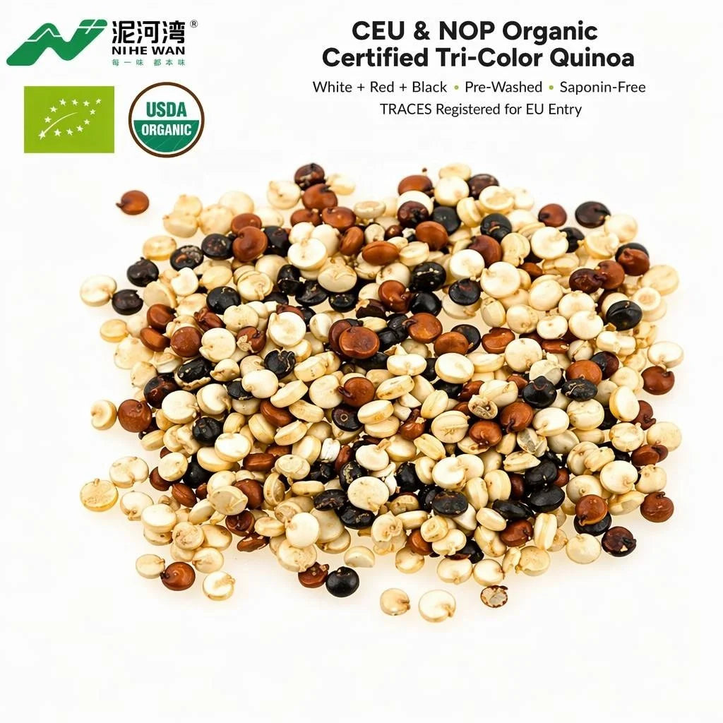 Wholesale Nihewan Raw Quinoa Grain White Red Black Tricolor Quinoa Rice Bio Quinoa