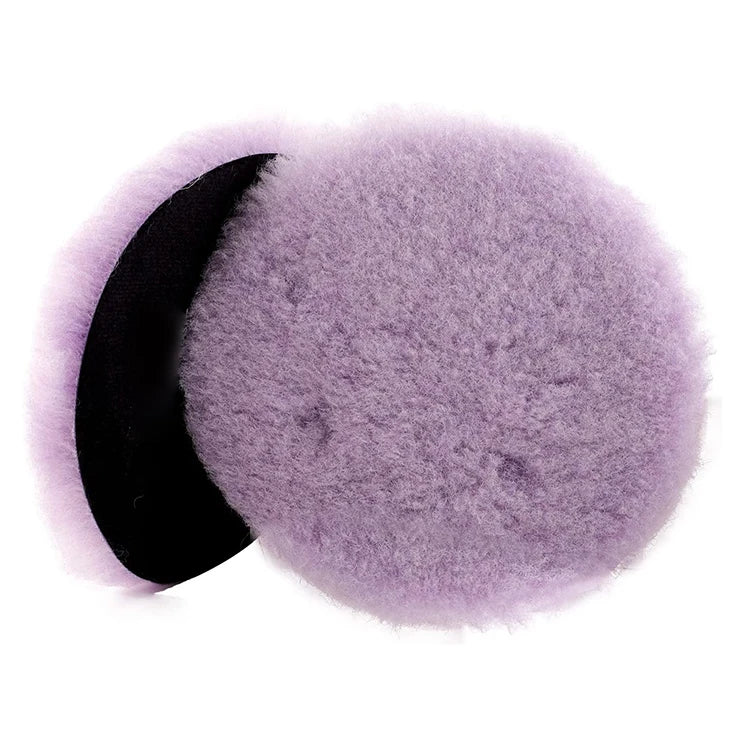 Wool Buffing Pads 5inch Automotive Buffing Pad Purple Car Polish Buffing Pad