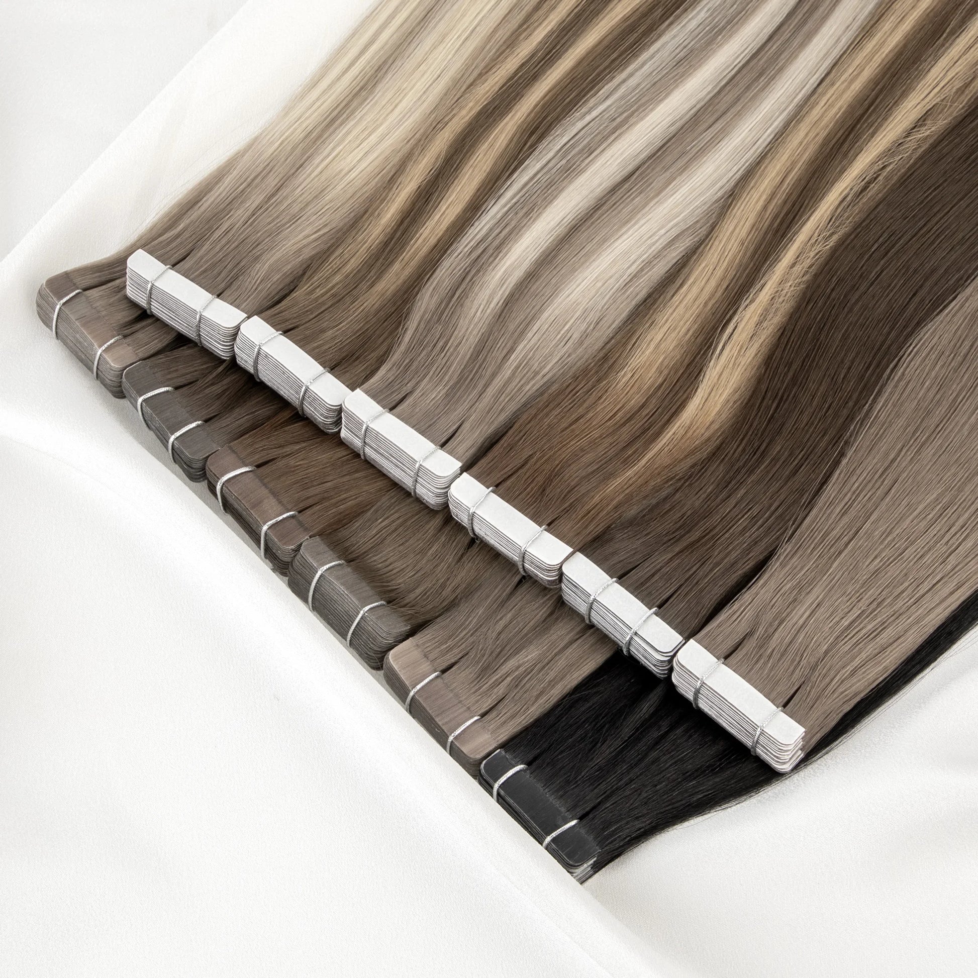 Wholesale Double Drawn Tape Extensions Tape in Human Hair Extensions Tape Hair