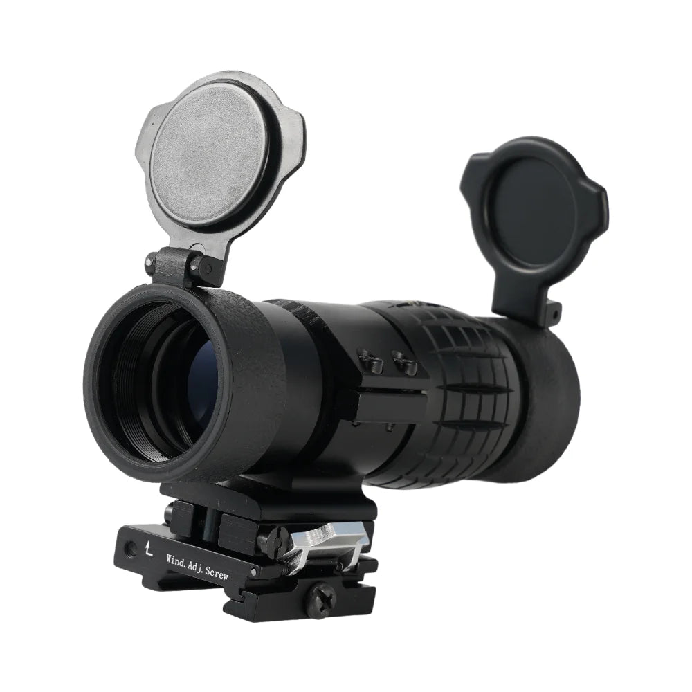 OEM Red&Green Dot Scope Flip-up Cover 3X Magnifier Scope Sight With Quick Detach Flip to Side 20mm Mount Optics