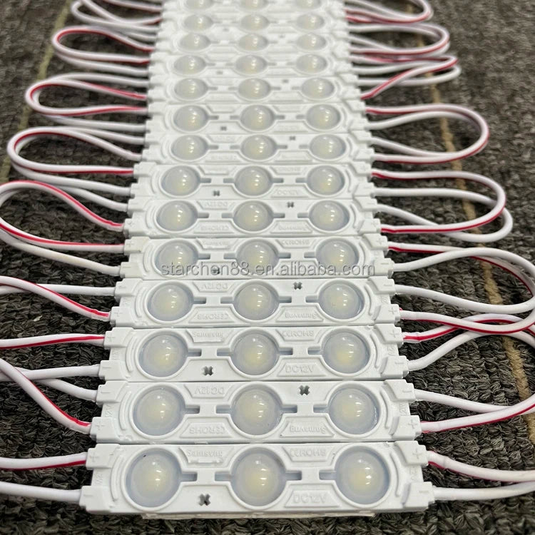 12v 3 Led Modules for Light Advertising and Backlighting Signs 1.2w White Smd 2835 Injection Module Led