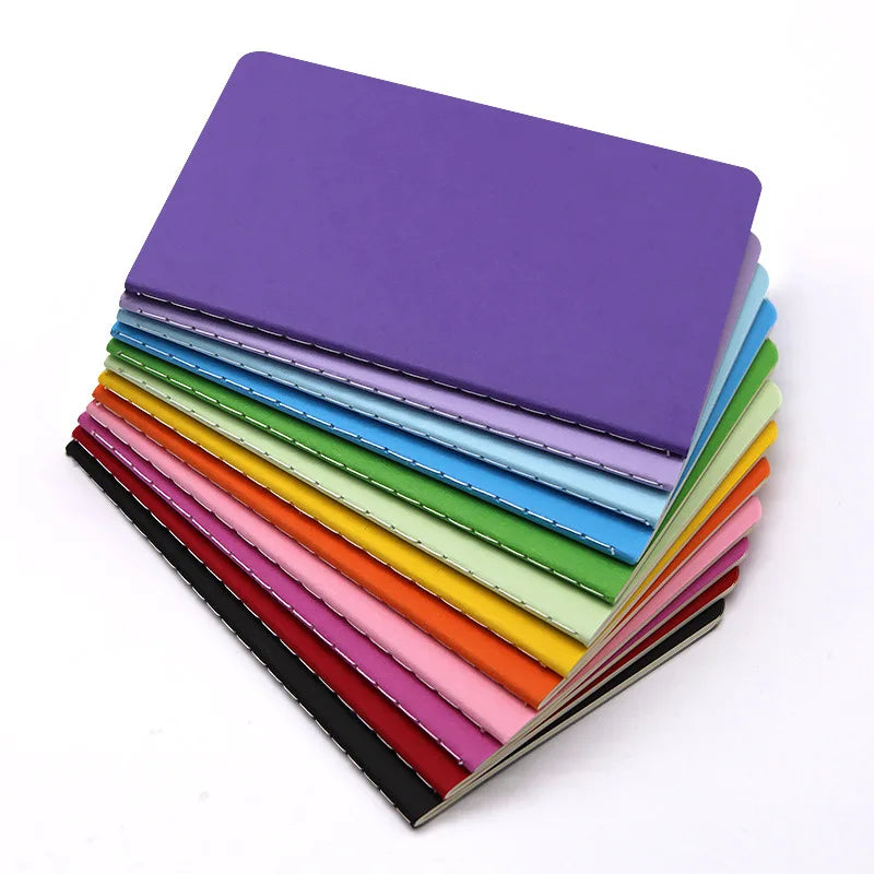 Factory Direct Sales Customizable logo Rainbow Diary Notebook Cheap Lined Paper Journal Notebook for Student