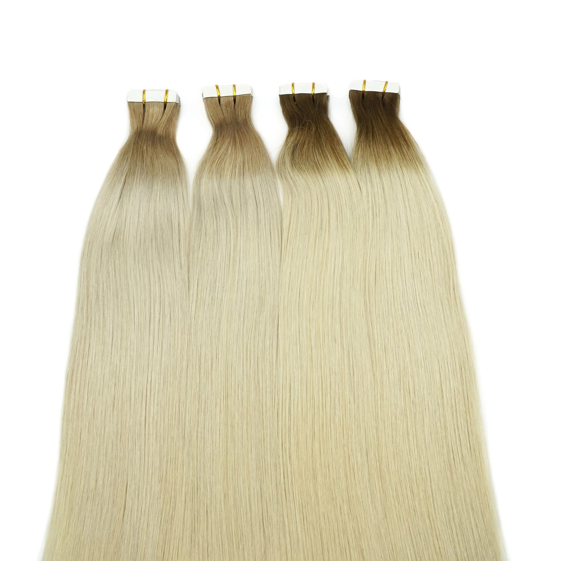 New Second-Generation Factory Price Russian Remy Tape Hair Unprocessed Machine Double Weft All Colors Dyeable High Quality 10