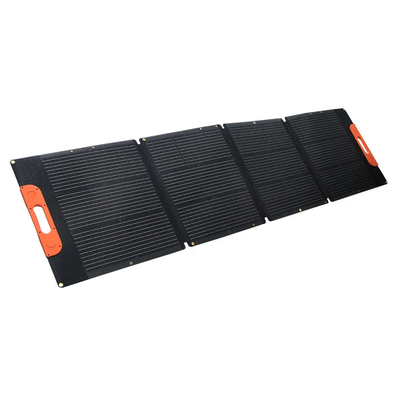 Factory Wholesale Upgraded 100W 200W Foldable Portable Solar Panel Charger Kit With Kickstand for Mobile Phones Laptop Campin
