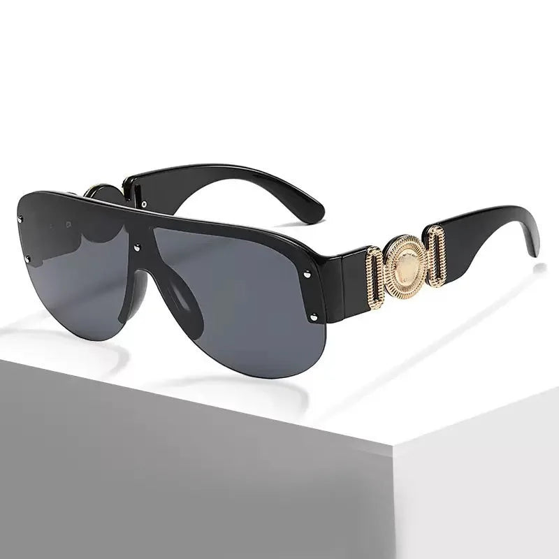 2023 Hot Sale Fashion Designer Vintage Frameless Sunglasses Women Men Retro Shades Gafas De Sol