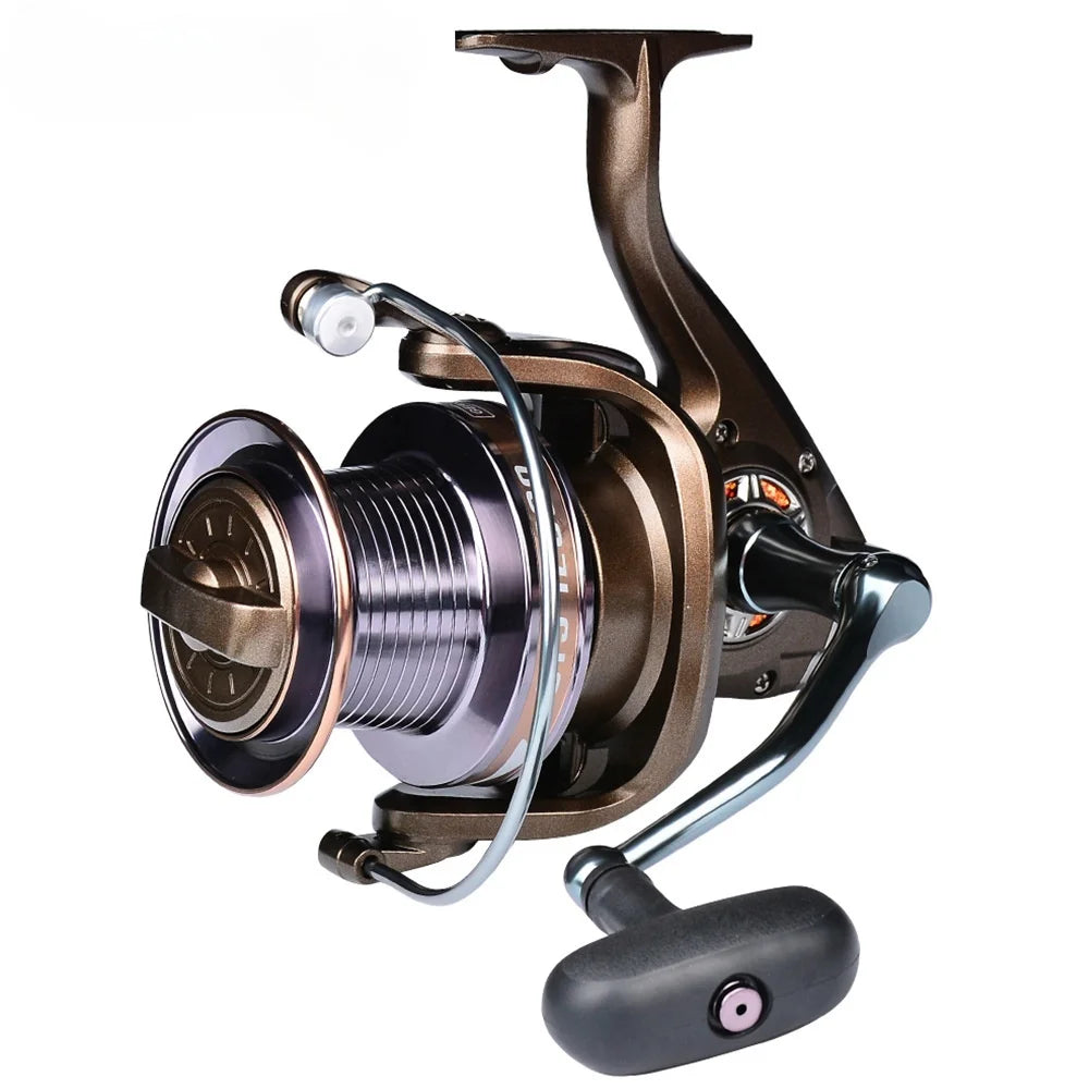14+1BB 4.0:1 26KG Power Seawater Spinning Reels Freshwater All Metal Spool Big Game Reel 9000 12000 Fishing Spinning Surf Ree